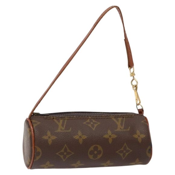 LOUIS VUITTON Monogram Papillon Pouch LV Auth - Picture 1 of 16